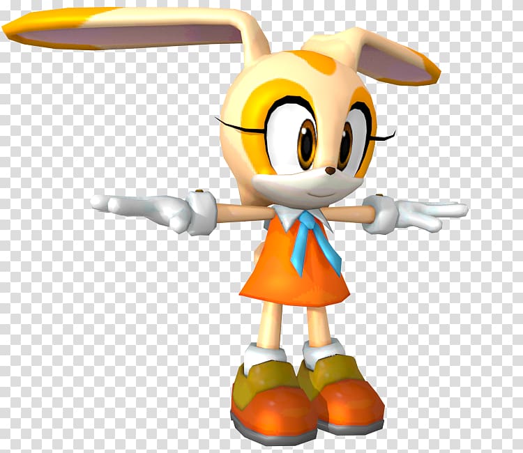 Cream the Rabbit Sonic Runners Sonic Heroes Sonic Advance 3 Doctor Eggman, cream the rabbit transparent background PNG clipart