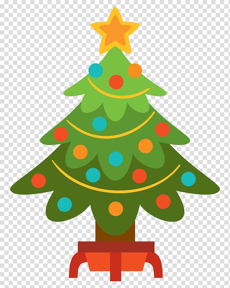 Christmas tree Santa Claus Christmas decoration , Christmas transparent background PNG clipart