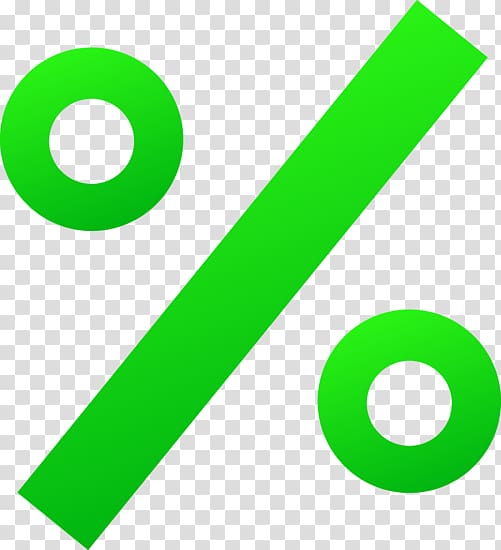 Percent sign Percentage Symbol At sign , Get Percentage transparent background PNG clipart