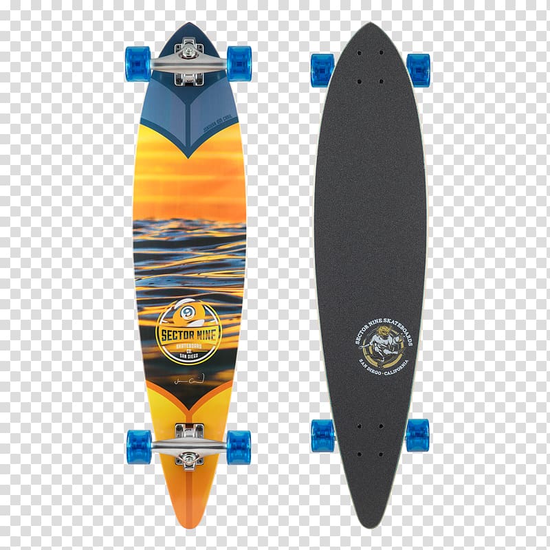 Longboard Sector 9 Skateboarding ABEC scale, skateboard transparent background PNG clipart