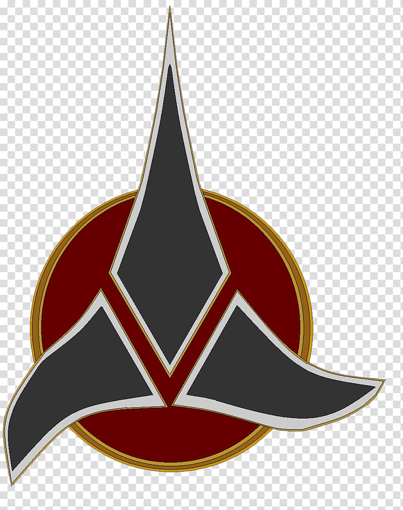 Klingon Star Trek Symbol United Federation of Planets , star trek transparent background PNG clipart