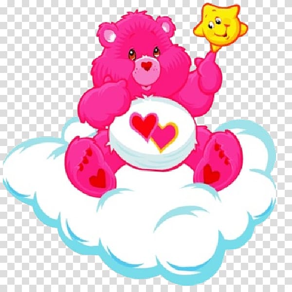 Care Bears Cheer Bear Love-A-Lot Bear, bear transparent background PNG clipart