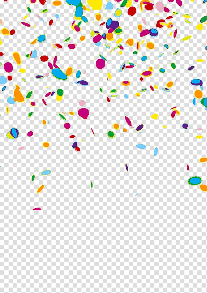 confetti transparent background PNG clipart