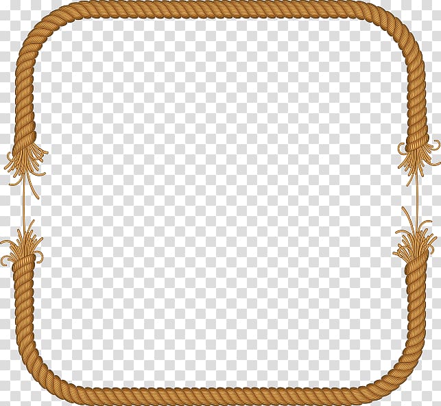 brown rope border , Rope, rope,rope transparent background PNG clipart