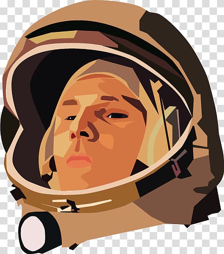 Yuri Gagarin transparent background PNG clipart