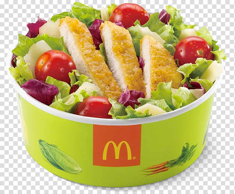 McDonald’s Hamburger Caesar salad McDonald\'s, Good To Eat transparent background PNG clipart