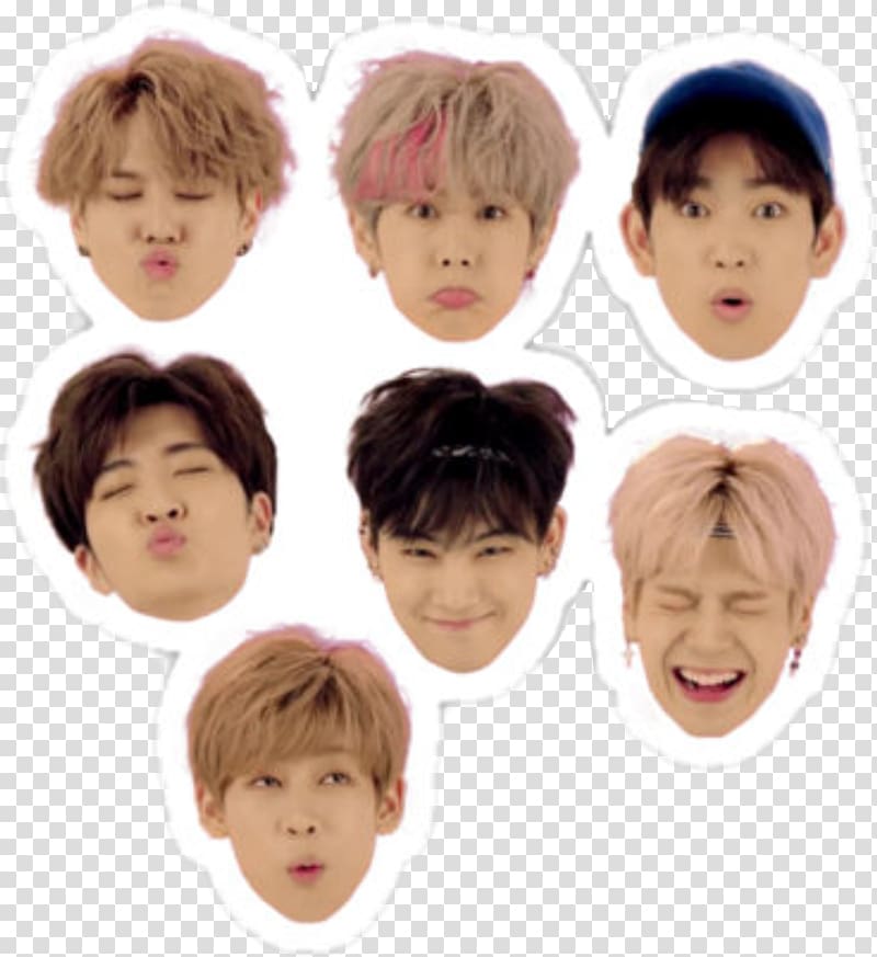 Kim Yugyeom Jackson Wang Sticker GOT7 Just Right, got transparent background PNG clipart