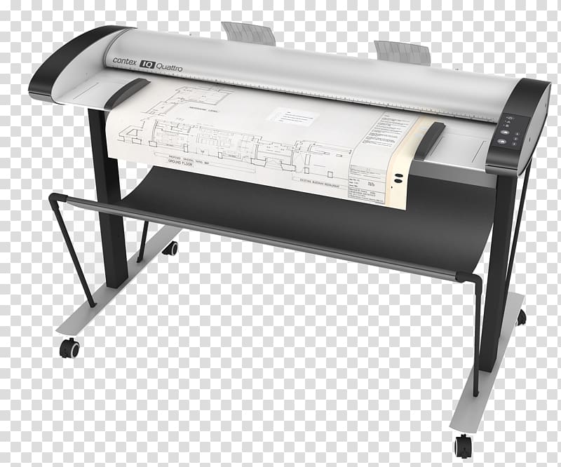 scanner Contex IQ Quattro 4490 Contex HD iFLEX Large format Wide-format printer, others transparent background PNG clipart