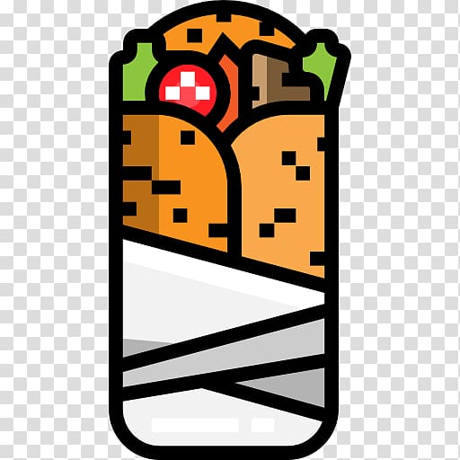 Burrito Jianbing Pizza Food Computer Icons, kebab transparent background PNG clipart