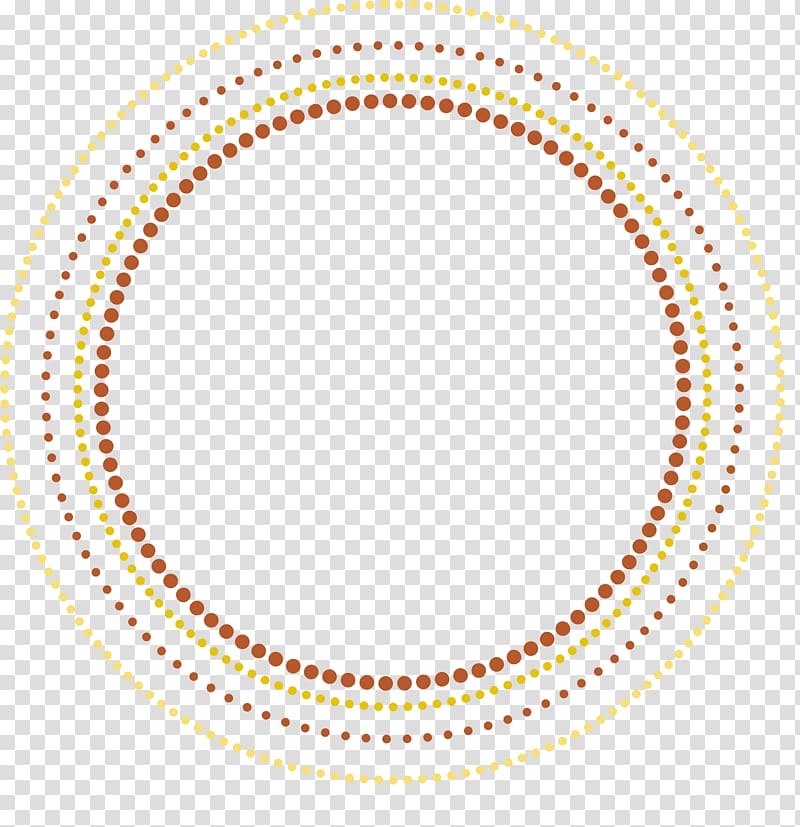 round yellow and brown logo, Paper Circle Drawing Color , Hand drawn yellow circle dots transparent background PNG clipart