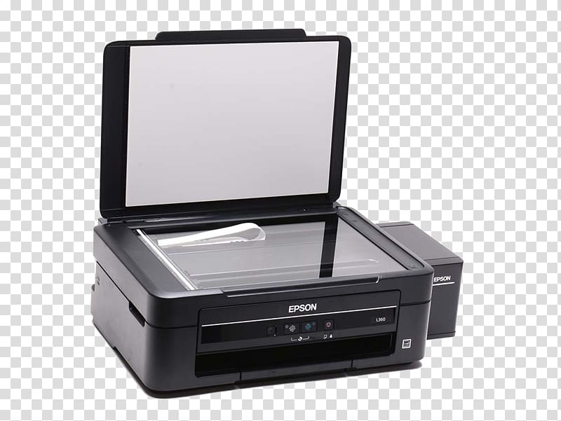 Paper Multi-function printer Inkjet printing, SCAN transparent background PNG clipart