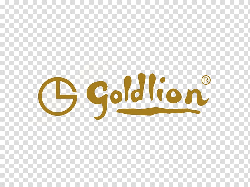 Retail Logo Goldlion Brand, Golden Logo transparent background PNG clipart