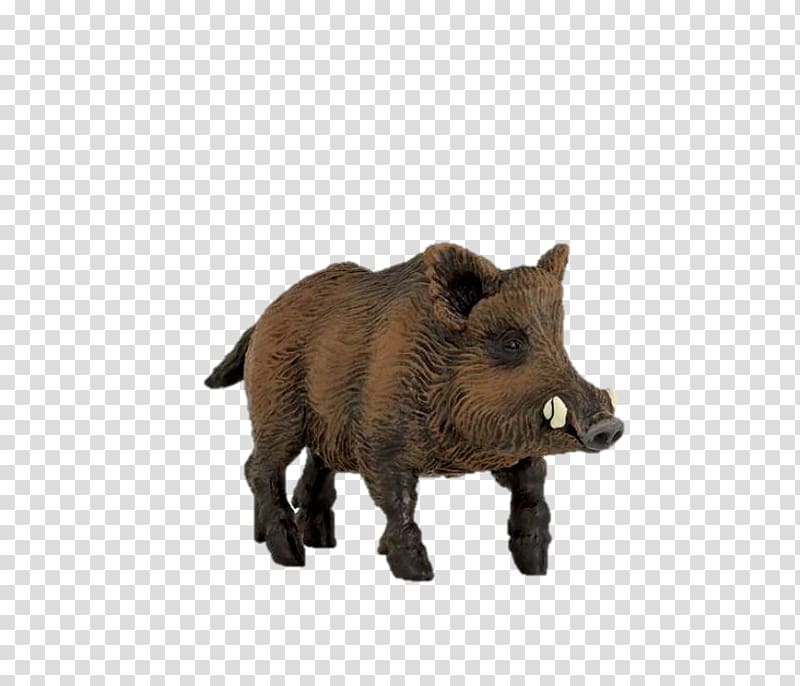 Wild boar Papo Action & Toy Figures Puppet, toy transparent background PNG clipart