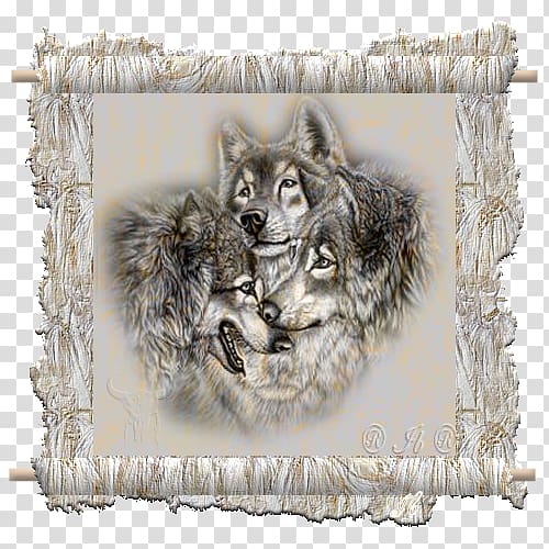 Gray wolf Drawing Paper Painting, frem transparent background PNG clipart