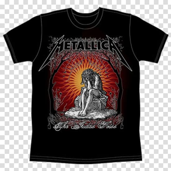 T-shirt Metallica Heavy metal ...And Justice for All Music, T-shirt transparent background PNG clipart