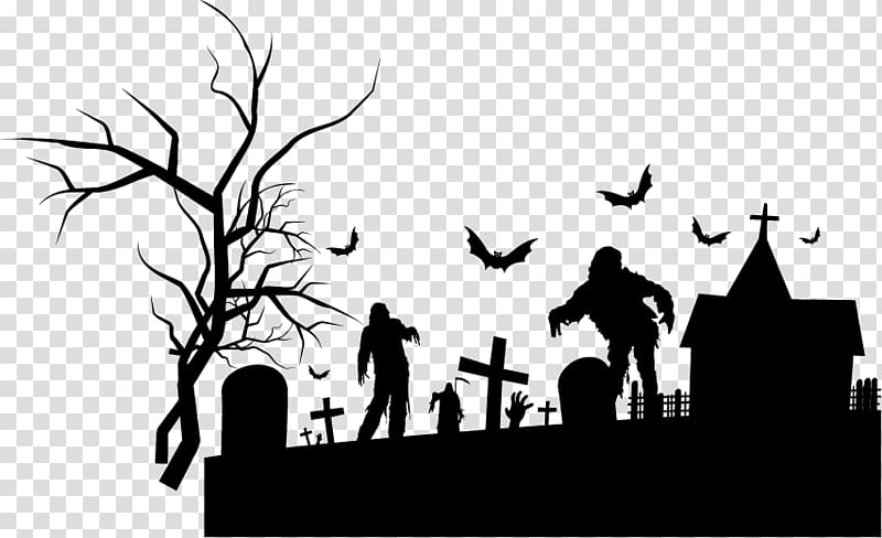 Halloween background elements transparent background PNG clipart
