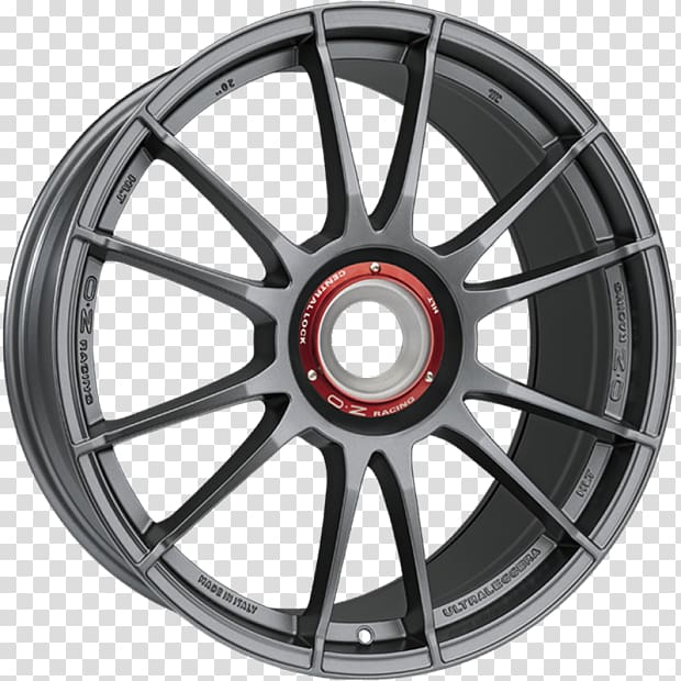 Car OZ Group Alloy wheel Porsche, car transparent background PNG clipart