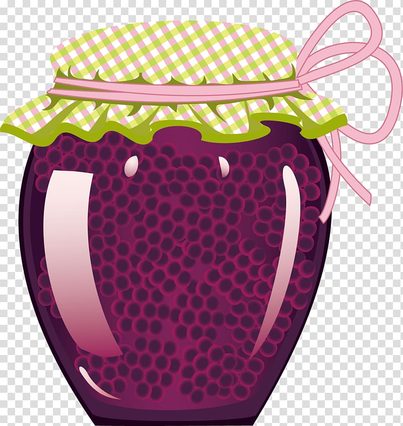 Marmalade Fruit preserves Jar , Cartoon jam jar transparent background PNG clipart