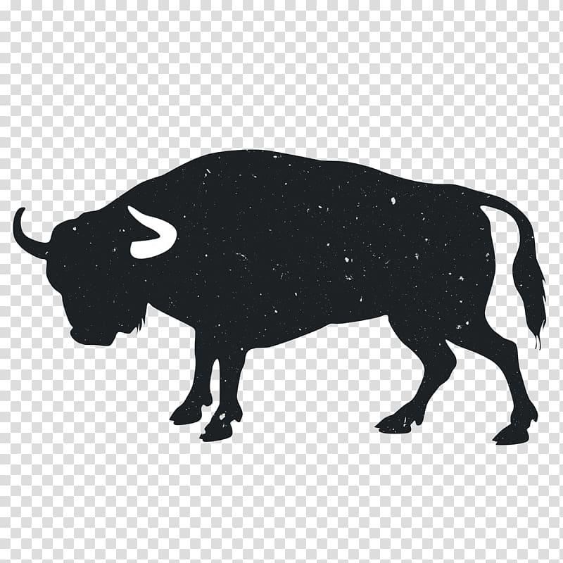Angus cattle Hereford cattle Bull Drawing , Animal Silhouettes transparent background PNG clipart