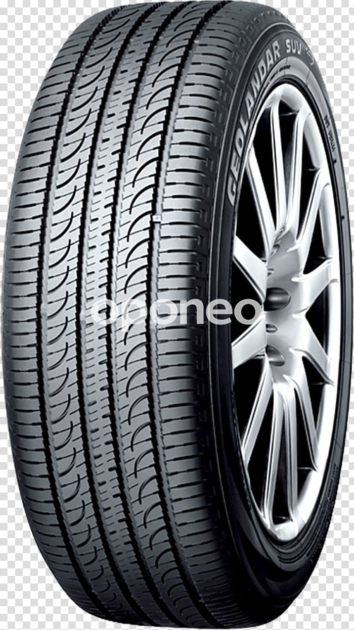 Car Sport utility vehicle Yokohama Rubber Company Tubeless tire, car transparent background PNG clipart