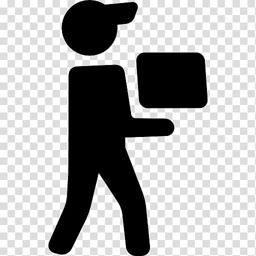 Computer Icons Delivery Stick figure, delivery man transparent background PNG clipart