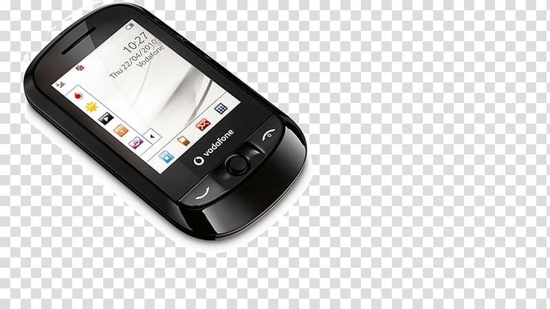 Feature phone Smartphone Touchscreen Vodafone Mobiles, mobile phone interface transparent background PNG clipart