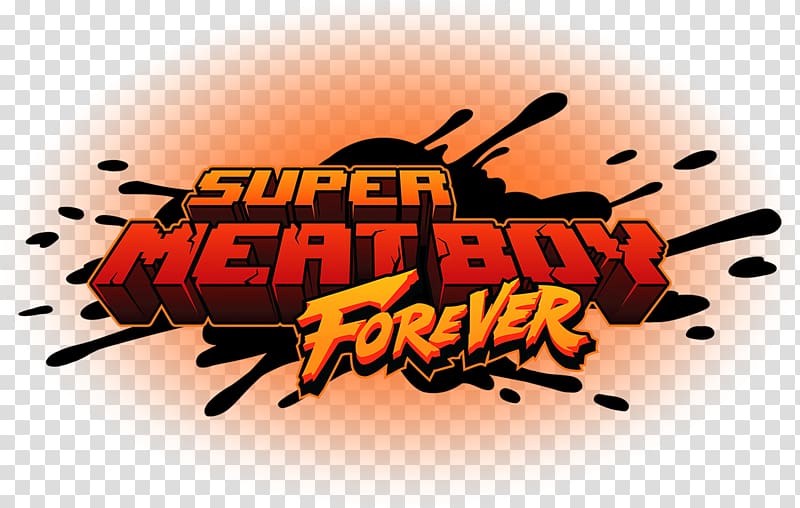 Super Meat Boy Forever Nintendo Switch Video game Team Meat, Aeiou transparent background PNG clipart