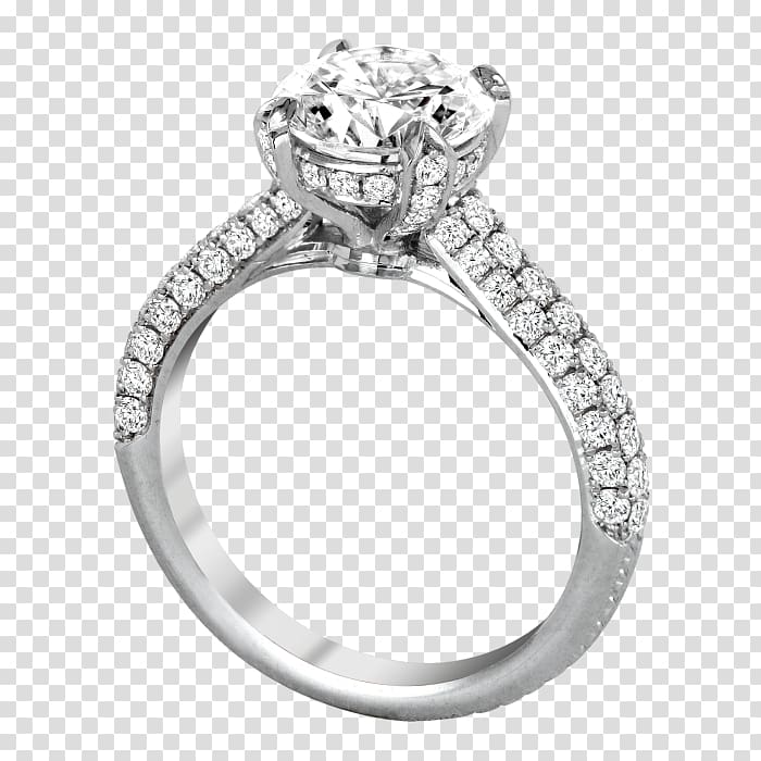 Wedding ring Silver Body Jewellery, creative wedding rings transparent background PNG clipart