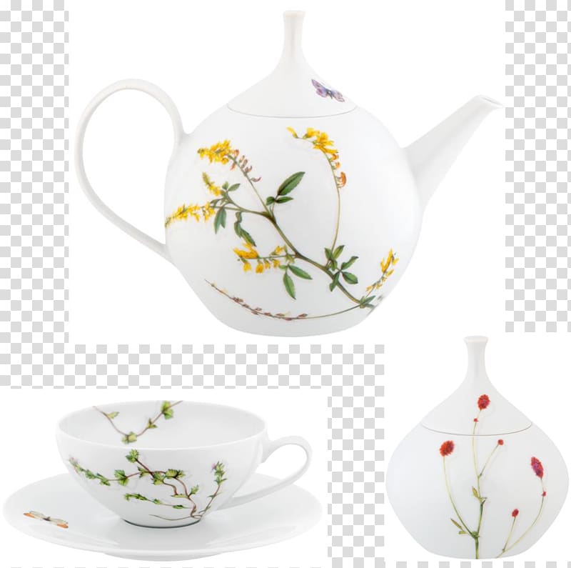 Porcelain Saucer Kettle Teacup, kettle transparent background PNG clipart