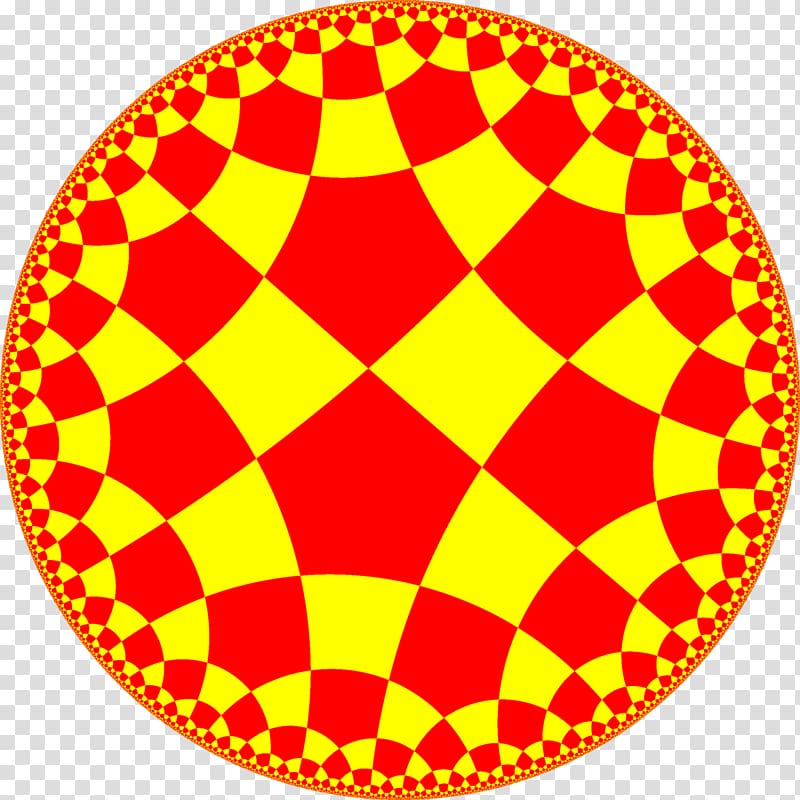 Tessellation Hyperbolic geometry Pentagonal tiling Circle Honeycomb, circle transparent background PNG clipart