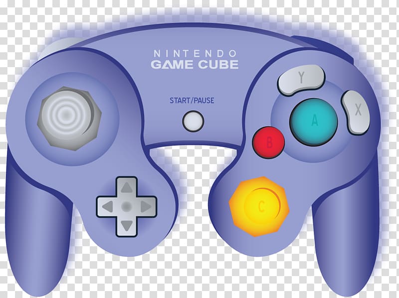 GameCube controller Game Controllers Video Game Consoles XBox Accessory, Gamecube transparent background PNG clipart