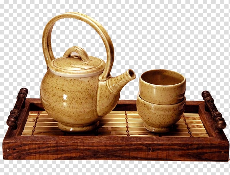 Butter tea Chinese cuisine Tea culture, Tea set transparent background PNG clipart