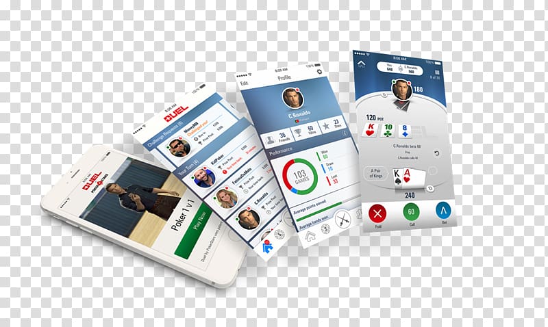 PokerStars Handheld Devices Game, duel transparent background PNG clipart
