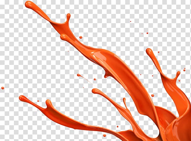 Watercolor painting Orange, splash of juice transparent background PNG clipart