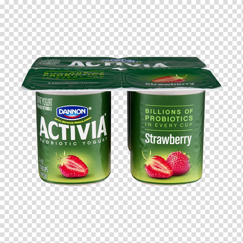 Activia Yoghurt Greek yogurt Danone Low-fat diet, transparent background PNG clipart