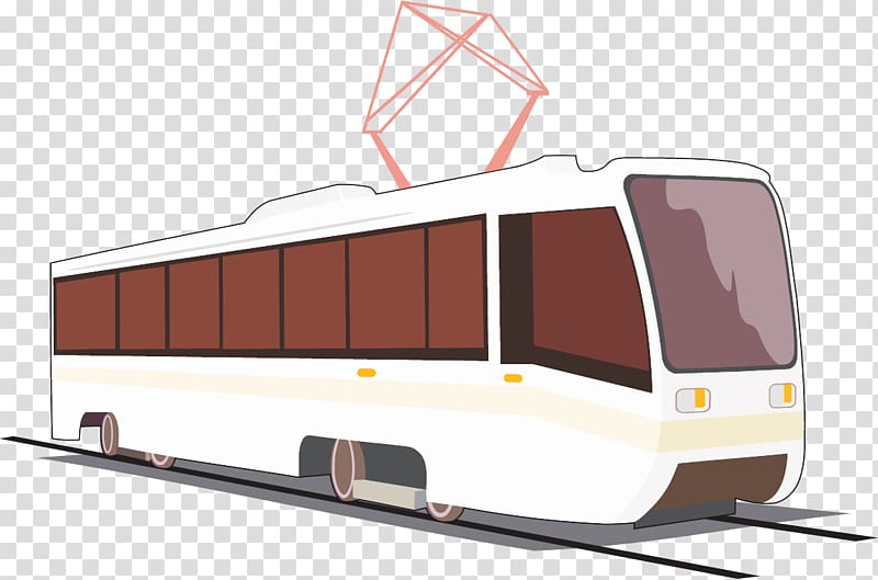 Tram transparent background PNG clipart