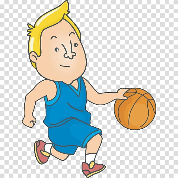 Basketball Illustration, Cute child transparent background PNG clipart