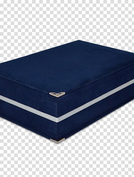 Mattress Bed frame Box-spring Cobalt blue Angle, Mattress transparent background PNG clipart