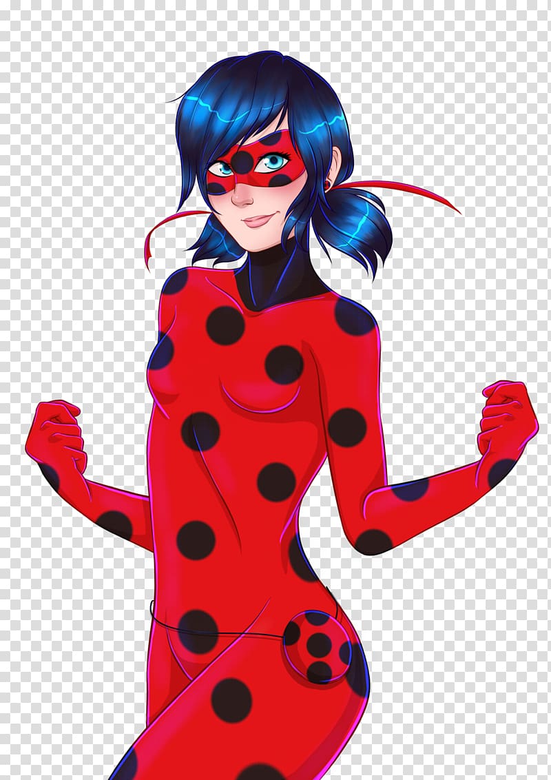 Fan art Marinette, fan transparent background PNG clipart