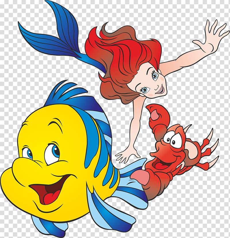 Sebastian Flounder Ariel La sirenita y otros cuentos Ursula, jumbo the elephant disney transparent background PNG clipart