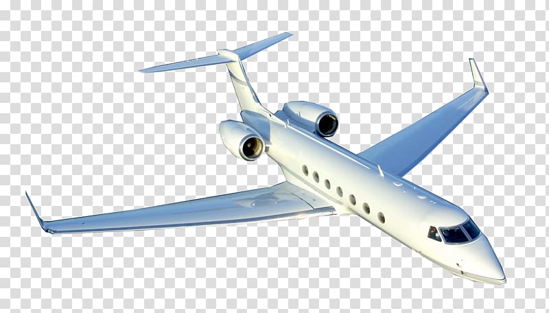 Flight Aircraft Airplane Helicopter Business jet, private jet transparent background PNG clipart