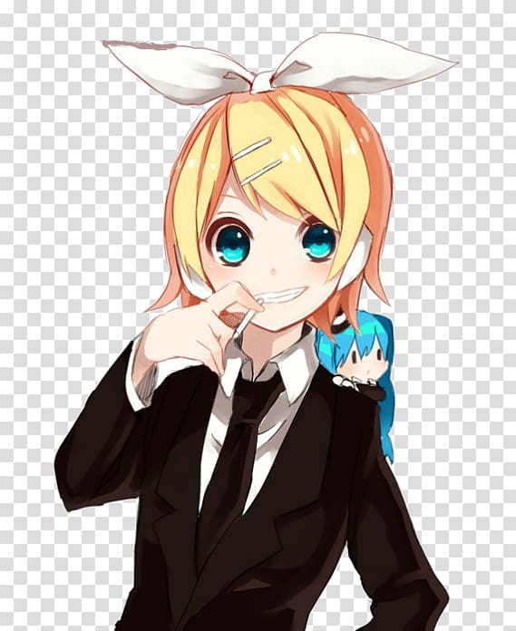 Vocaloid Kagamine Rin/Len Luo Tianyi Rendering Avatar, others transparent background PNG clipart