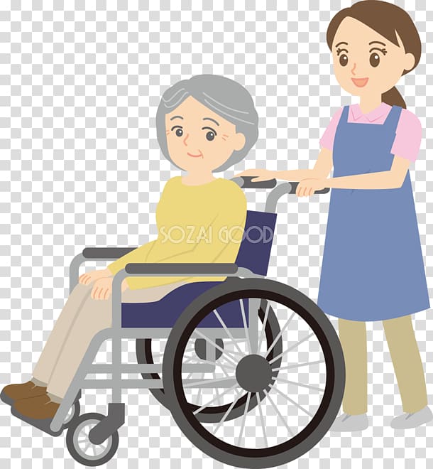 Wheelchair Caregiver Personal Care Assistant , good Work transparent background PNG clipart