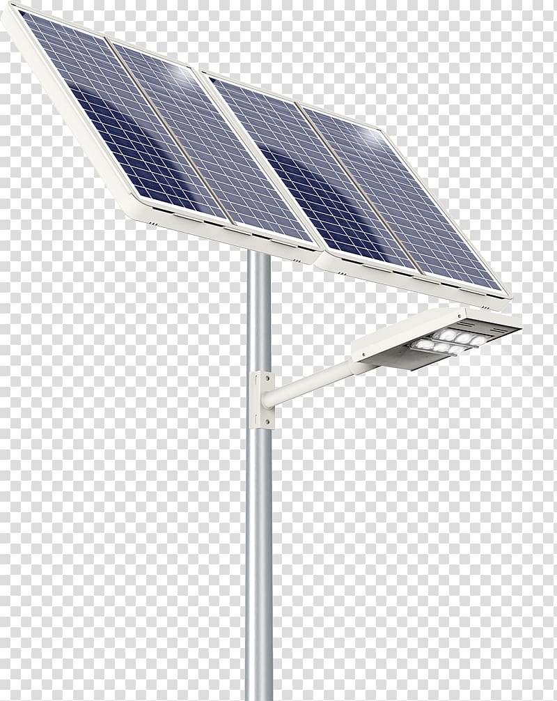 Lighting Solar energy Solar lamp Street light, light transparent background PNG clipart
