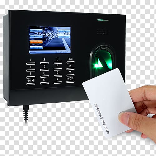 Time and attendance System Fingerprint Time & Attendance Clocks Price, ip card transparent background PNG clipart