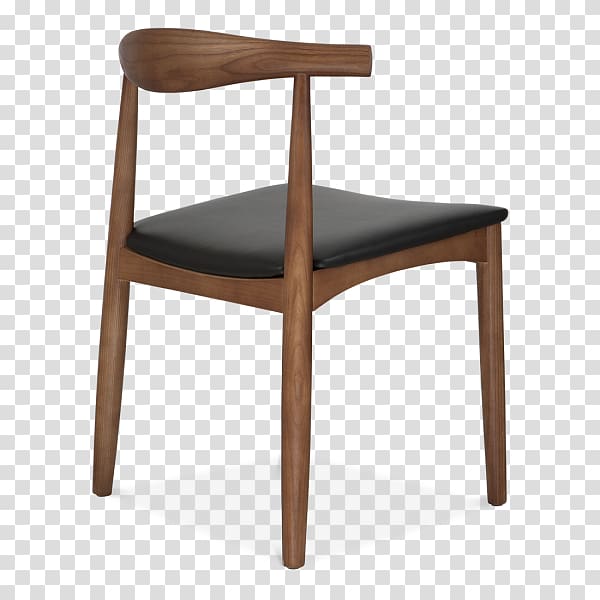 Wegner Wishbone Chair Side Chair Dining room, Danish Modern transparent background PNG clipart