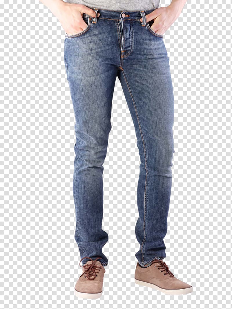 Slim-fit pants Nudie Jeans Clothing Wrangler, jeans transparent background PNG clipart