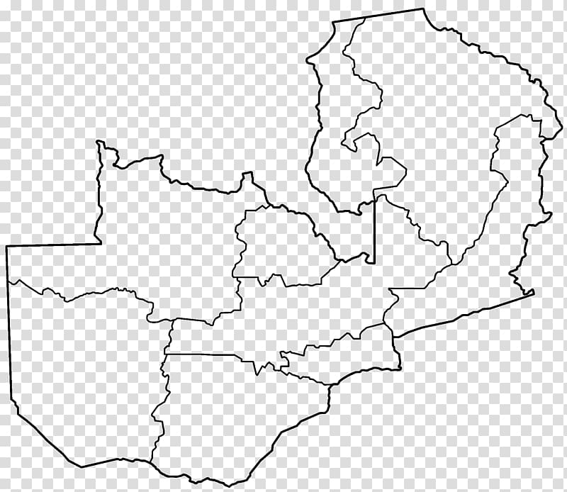 Lusaka Kapiri Mposhi Southern Province Blank map, africa map transparent background PNG clipart