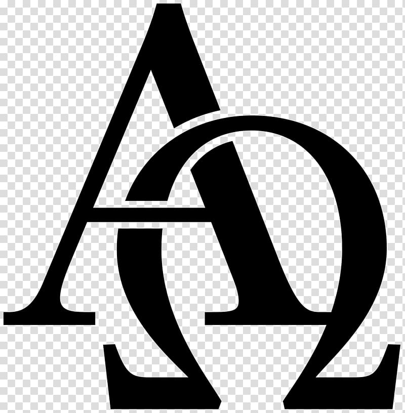 Bible Alpha and Omega Christian symbolism, symbol transparent background PNG clipart