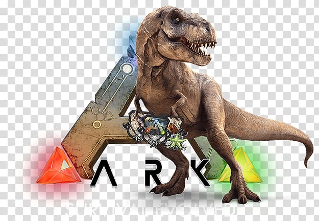 survival evolved dinosaur illustration, ARK: Survival Evolved DayZ Minecraft Fortnite PlayStation 4, ARK Dinosaurs transparent background PNG clipart
